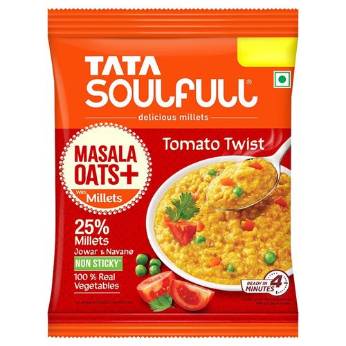 TATA SOULFULL MASALA OATS TOMATO TWIST 38 g